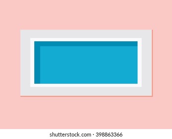 Swimming Pool vector illustration