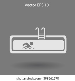 Swimming pool vector illustration