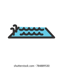 Swimming, pool, water,
