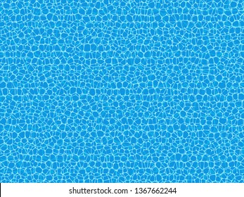 Swimming pool water background .  Clear water ripple surface .
