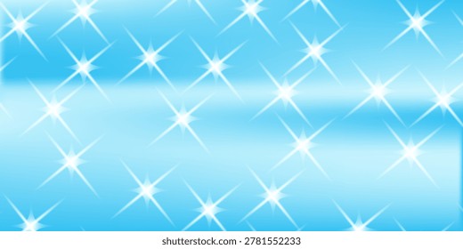 Swimming pool water surface texture with rippling waves and sparkling reflections. Blue ocean pattern with realistic sunlight glow, shimmering underwater effect and summer vibes for water background