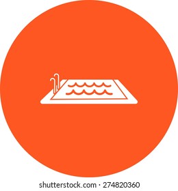 Swimming, pool, water, swim, sports icon vector image. Can also be used for fitness, recreation. Suitable for web apps, mobile apps and print media.
