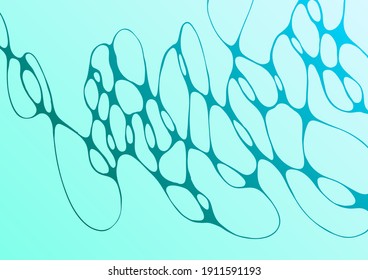 Las olas de agua de la piscina causan roce líneas de curva de la ilustración vectorial. Fondo de verano. Textura ondulada ondulada de la superficie de agua azul limpia. Piscina brillantes vistas al fondo de la cima de la ripia.