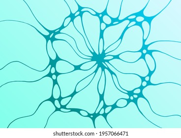 Las olas de agua de la piscina causan roce líneas de curva de la ilustración vectorial. Fondo de verano. Textura ondulada ondulada de la superficie de agua azul limpia. Piscina brillantes vistas al fondo de la cima de la ripia.