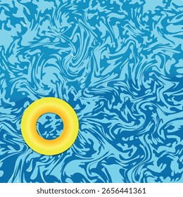 swimming pool waves background vector