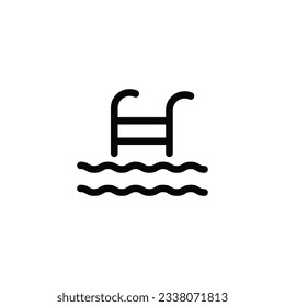 Swimming Recreation Icons: Latest Collection, Pool icon vector design trendy