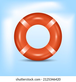 Schwimmring-Vektorgrafik-Design