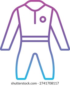 Swimming suit vector icon. Can be used for printing, mobile and web applications.