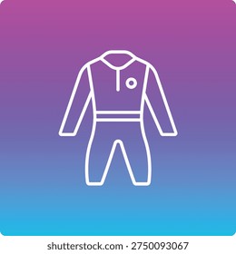 Swimming suit vector icon. Can be used for printing, mobile and web applications.