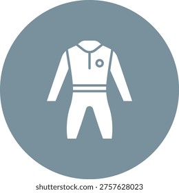 Swimming suit vector icon. Can be used for printing, mobile and web applications.