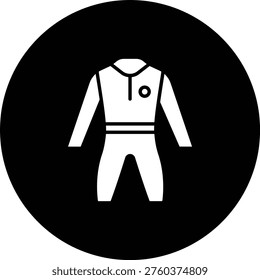 Swimming suit vector icon. Can be used for printing, mobile and web applications.