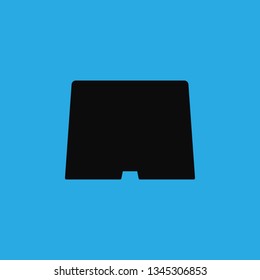 swimming trunks icon vector