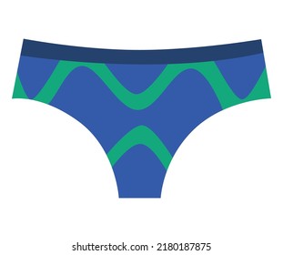 Swimming trunks. Men underwear. Underpants model, beautiful clothing for beach and everyday life, isolated on white background. Summer holiday pool apparel, sea, vacation