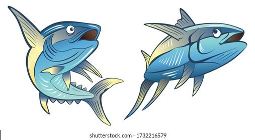 Cartoon Bluefin Tuna Images, Stock Photos & Vectors | Shutterstock