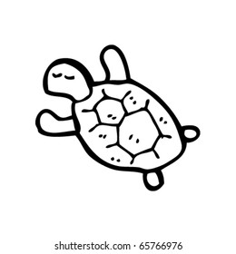 swimming turtle cartoon