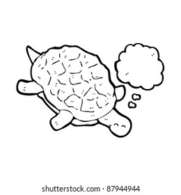 swimming turtle cartoon