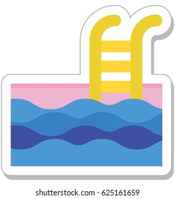 Swimming Vector Icon