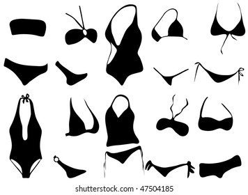 Swimsuit Stock Vector (Royalty Free) 47504185 | Shutterstock