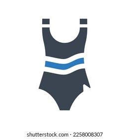 Icono de ropa de traje de baño (gráficos vectoriales)