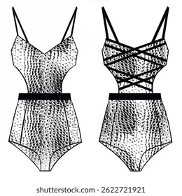 swimsuit design. women's swimsuits, fashion models and more