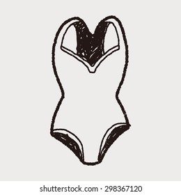 Swimsuit doodle