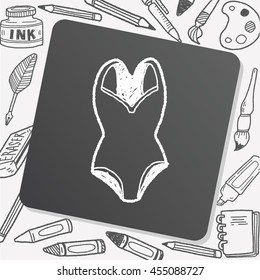 Swimsuit doodle