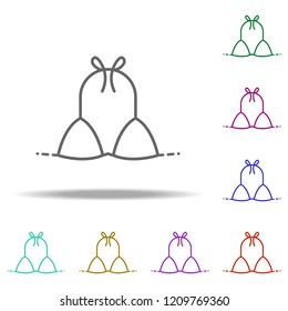 swimsuit dusk icon. Elements of Summer holiday & Travel in multi color style icons. Simple icon for websites, web design, mobile app, info graphics