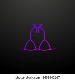Swimsuit dusk style nolan icon. Elements of summer holiday and travel set. Simple icon for websites, web design, mobile app, info graphics