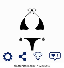 Swimsuit icon.