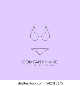 swimsuit icon design