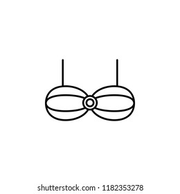 swimsuit icon. Element of clothes icon for mobile concept and web apps. Thin line swimsuit icon can be used for web and mobile