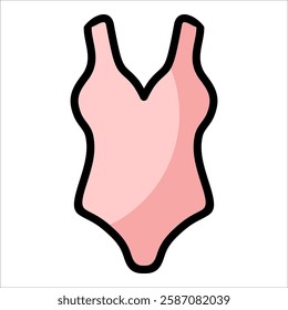 Swimsuit Icon Element For Design