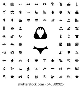 swimsuit icon illustration isolated vector sign symbol