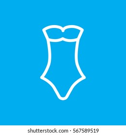 swimsuit icon illustration isolated vector sign symbol