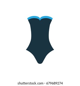 swimsuit icon illustration isolated vector sign symbol