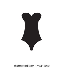 swimsuit icon illustration isolated vector sign symbol