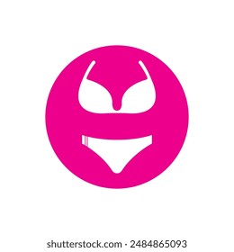 Icono de traje de baño o diseño de Vector de ilustración de logotipo