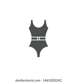 Swimsuit icon. Simple glyph, flat vector of summer icons for ui and ux, website or mobile application
