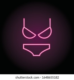 Swimsuit icon. Simple thin line, outline vector of shopping icons for ui and ux, website or mobile application
