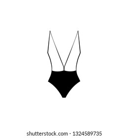 swimsuit icon vector