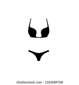 swimsuit icon vector