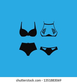 swimsuit icon vector