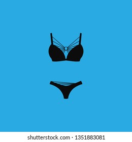 swimsuit icon vector
