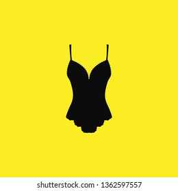 swimsuit icon vector