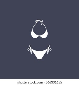 swimsuit Icon Vector