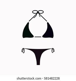 Swimsuit  icon Vector design.