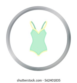 Swimsuit icon of vector illustration for web and mobile