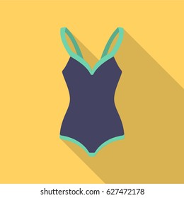 Swimsuit icon of vector illustration for web and mobile