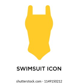 Swimsuit icon vector isolated on white background for your web and mobile app design, Swimsuit logo concept