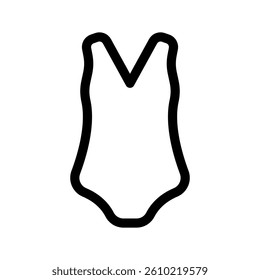 Swimsuit Icon Vector Symbol Design Illustration